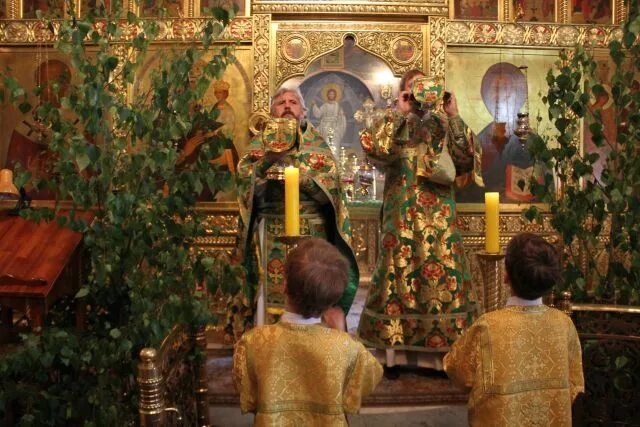 Храм Живоначальной Троицы в Черемушках. Храм Живоначальной Троицы в старых Черемушках.