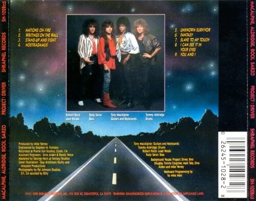 - project driver (1986). M. A. A. A r s project.