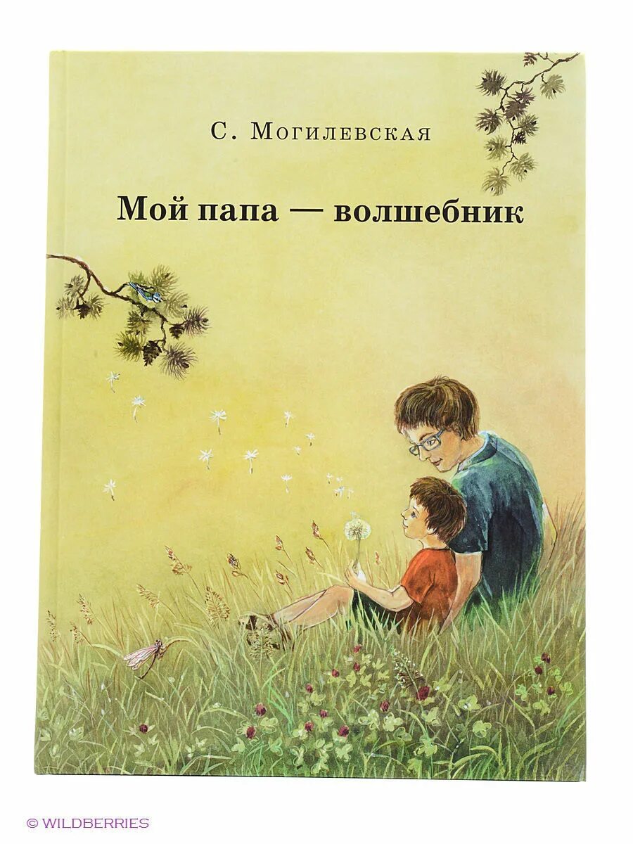 Рассказ отца книга. Могилевская мой папа волшебник.