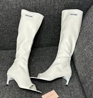 Сапоги миу миу