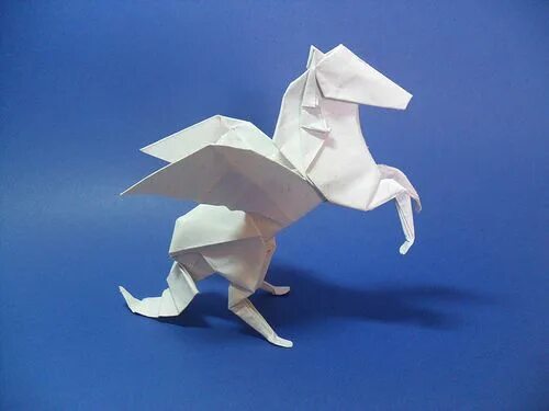 Origami Pegasus Origami art, Kids origami, Paper crafts for kids