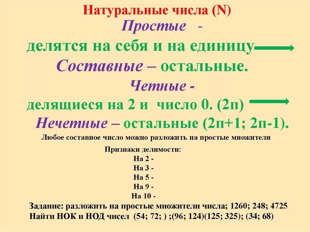 Сколько в натуральном ряде
