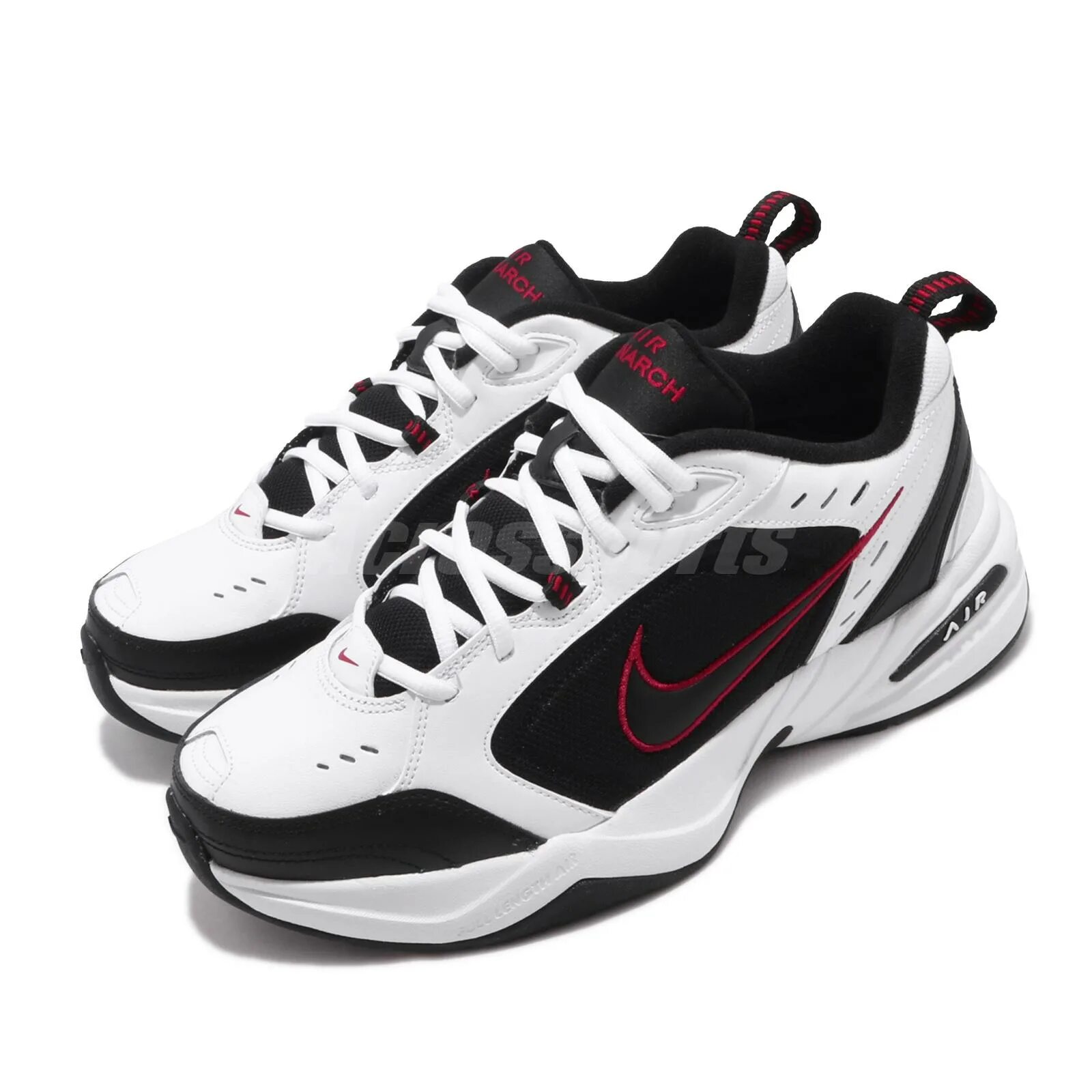 Nike air monarch 4 white black red. Найк аир монарх. Nike 415445-100. Nike air monarch черные. Монархи обувь.