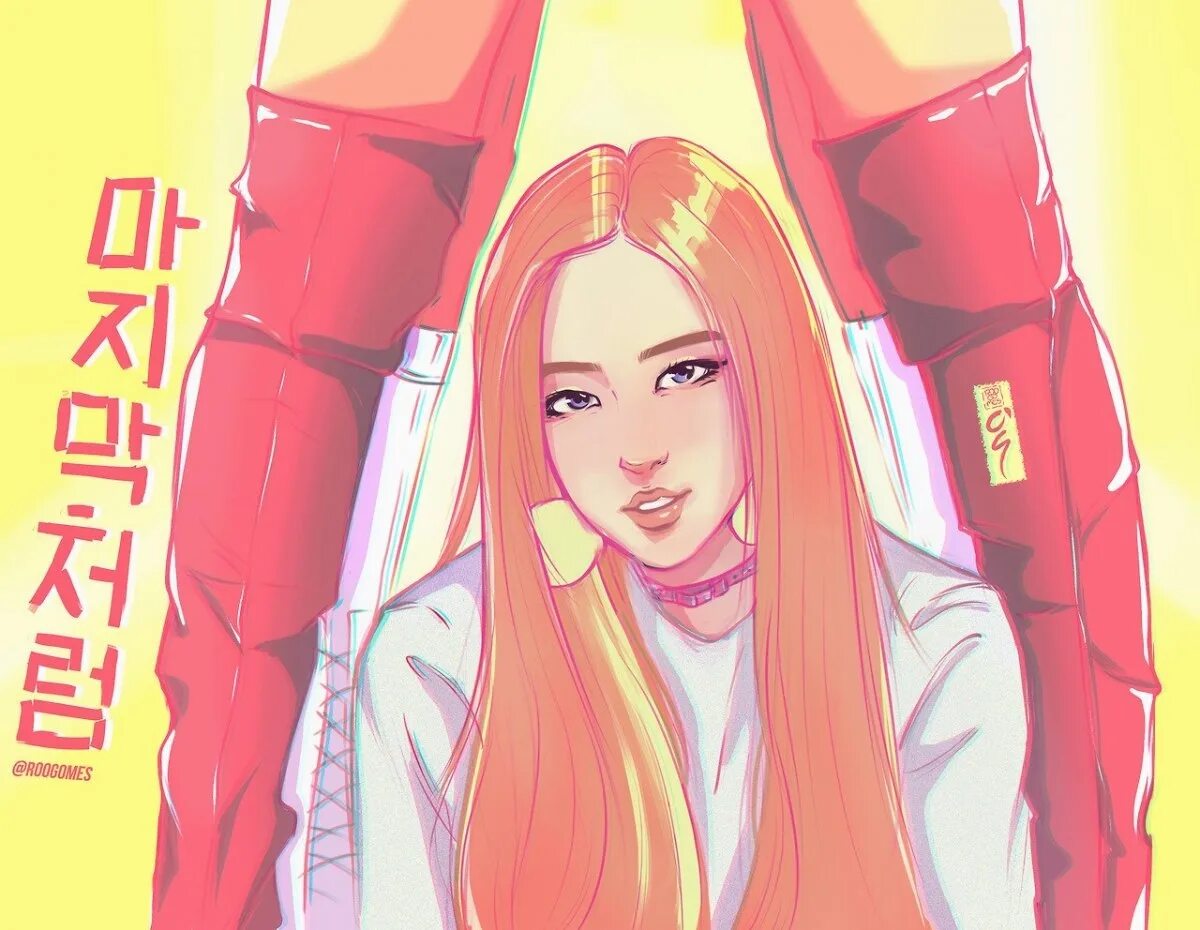 Рисунок блэк пинк. Blackpink роуз art. фан арт блэк пинк. розе блэк пинк арт. арты блэк пинк.