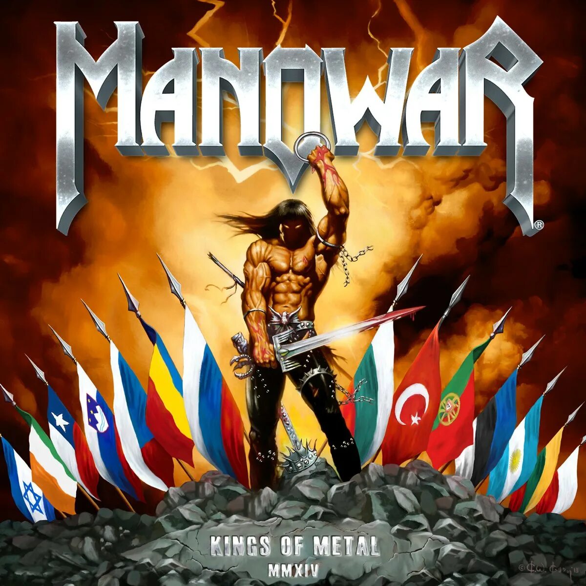 Мановар клипы. Manowar Kings of Metal MMXIV 2014. Группа Manowar 2022. Manowar Kings of Metal обложка альбома. Manowar Kings of Metal 1988 обложка.