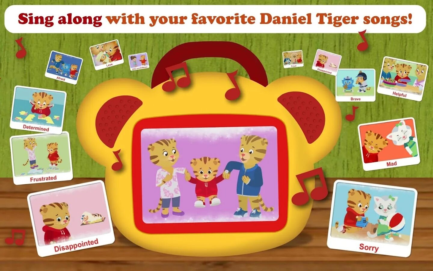 Daniel Tiger’s grr-ific feelings”. Won't you Sing along with me? Daniel Tiger watch. Daniel Tiger Sleep Song. Dr. Anna Daniel Tiger. I sing along