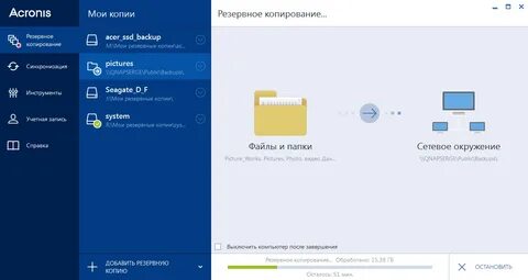 Acronis ssd
