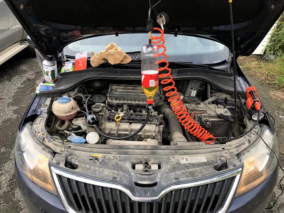Замена топливных форсунок, чистка клапанов - Skoda Octavia RS A5 Mk2, 2 л, 2012 