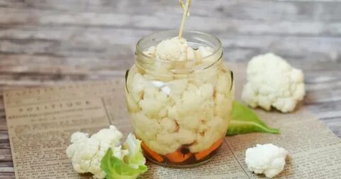 Вкусная маринованная цветная капуста быстрого приготовления