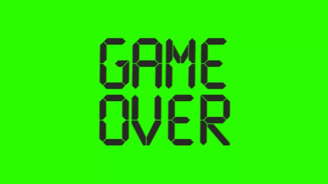 59 game over. Game over на зеленом фоне. гейм овер. надпись гейм овер на зеленом фоне. футажи гейм овер.