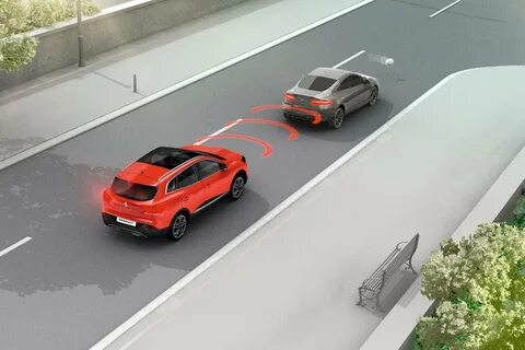 Автоматическое торможение автомобиля