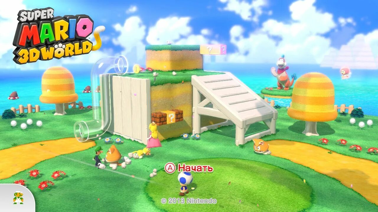 Cemu super mario. Mario 3d world. cemu wii u emulator.