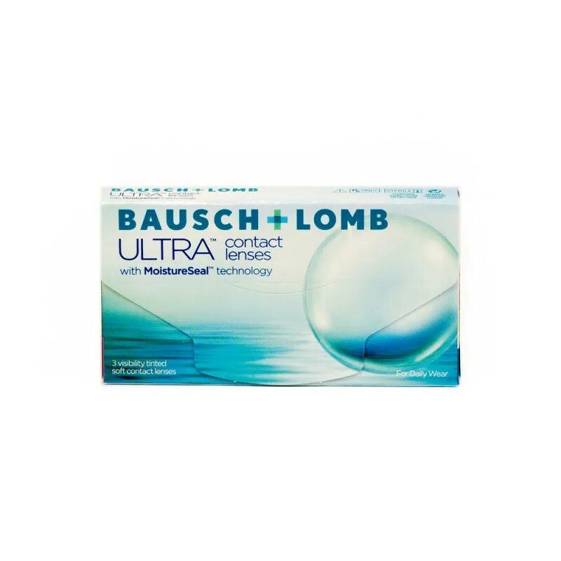 Bausch+Lomb Ultra (3 линзы). Ultra (3 линзы) (8.5, +5,75). Ultra (6 линз) (8.5, -1,50). Ultra (6 линз) (8.5, -2,75).