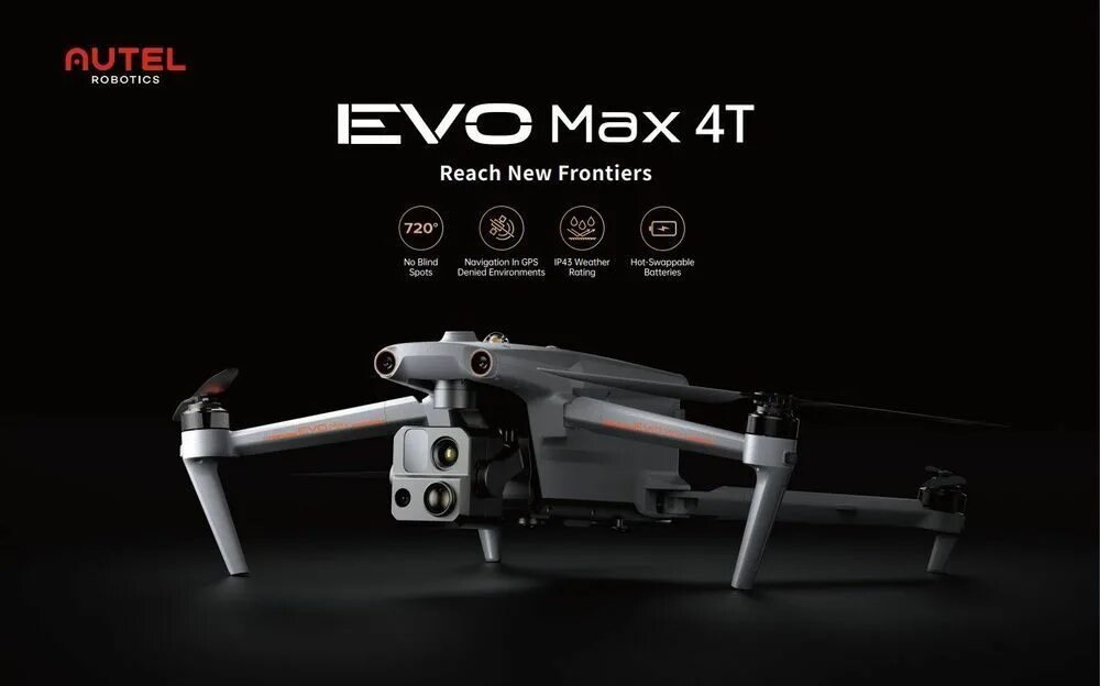 Квадрокоптер evo max 4t. Autel evo max 4t. коммерческое квадрокоптеры.