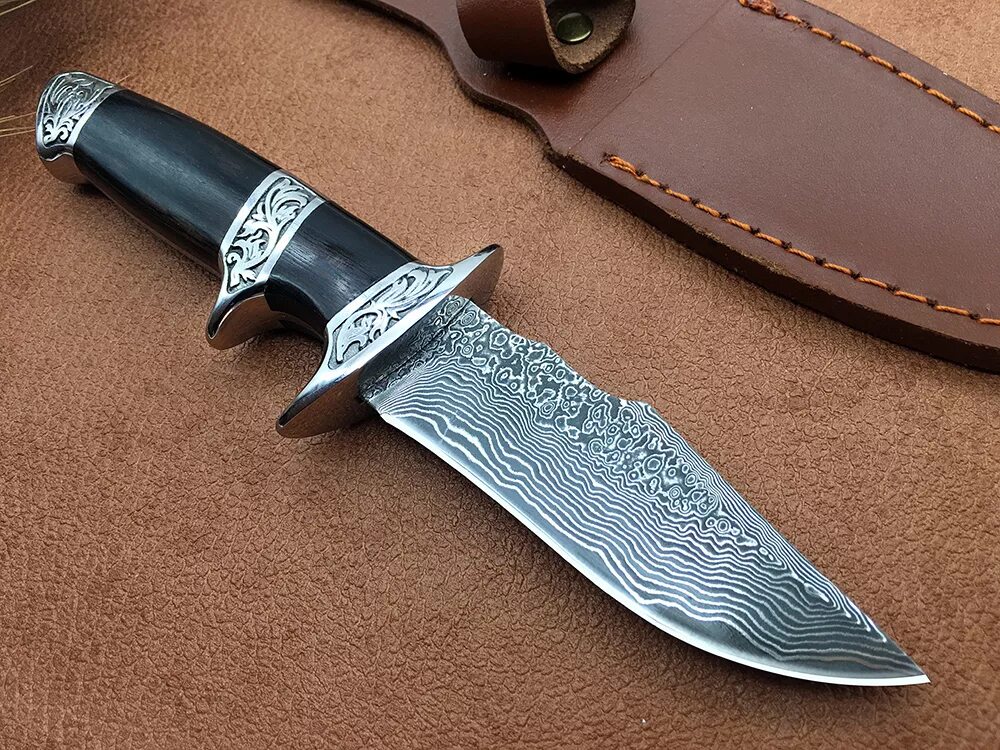 американские охотничьи ножи. нож "волк" (х12мф, граб). нож куница х12мф. охотничье холодное оружие. нож боуи.
