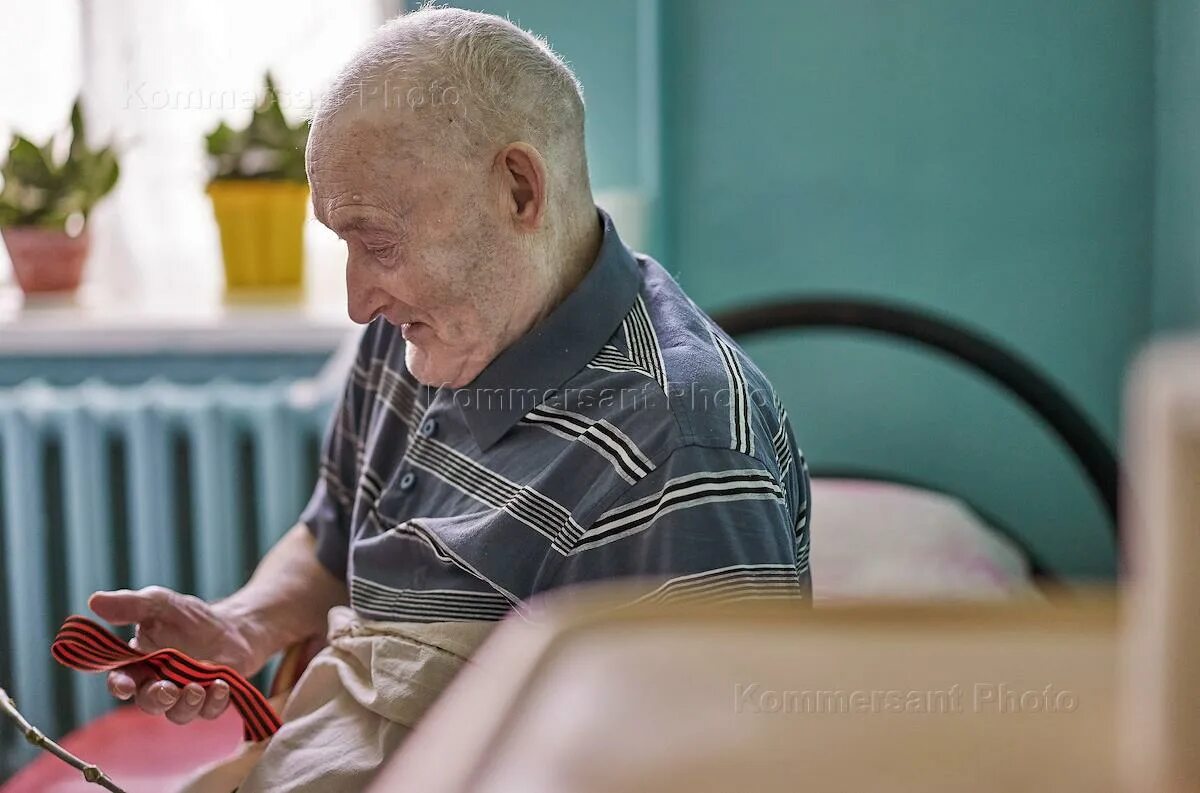 Пенсионер ветеран. Находчивый пенсионер.