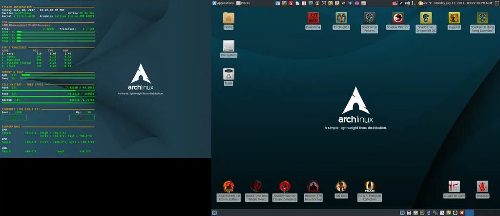 Arch linux приложения. Xfce арч линукс. arch linux desktop. arch linux 32. оболочки для archlinux.