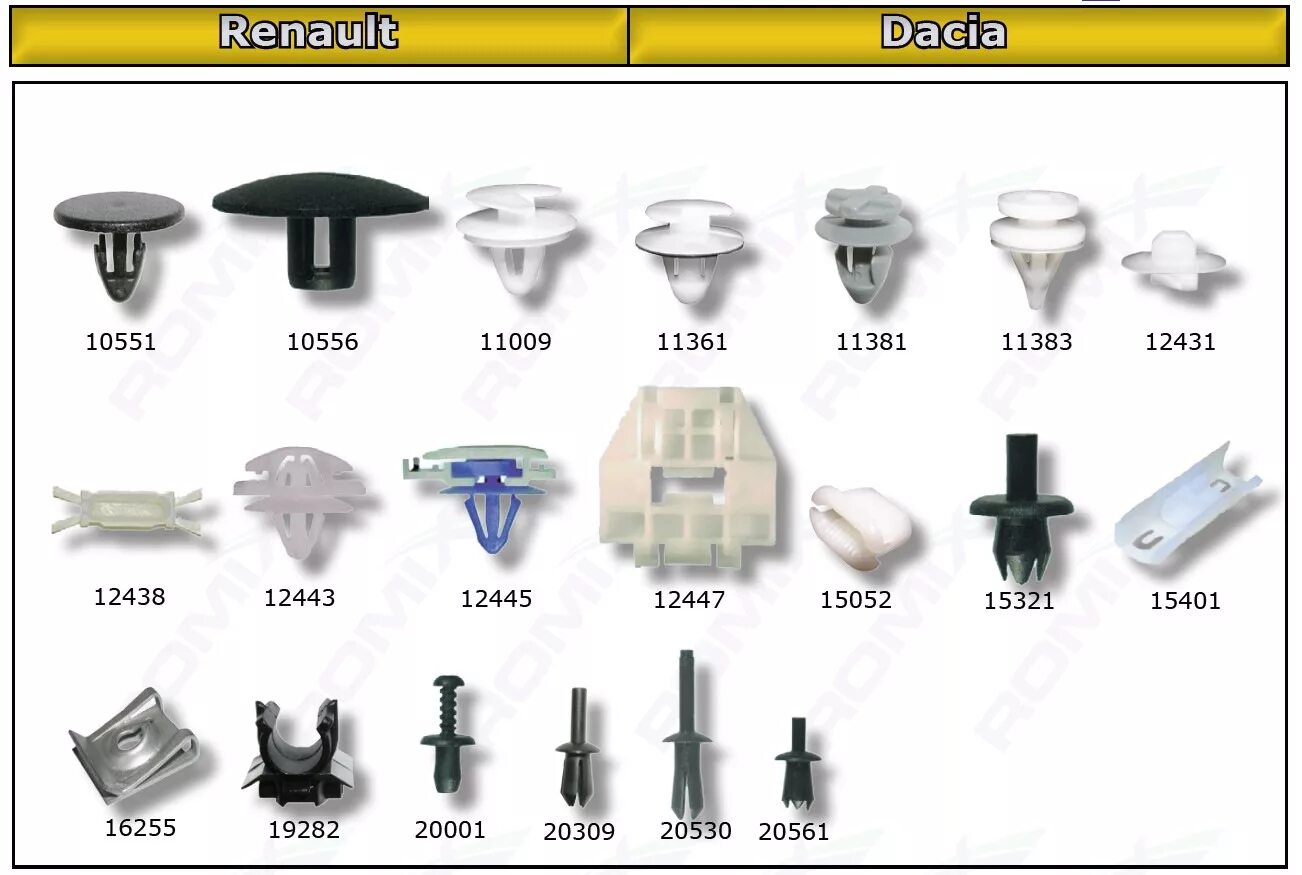 Пистон, клипса багажника Рено Меган 2. Клипсы молдинга Renault Megane 2. Клипса обшивки Renault Megane 3. Renault Fluence 2012 клипса молдинга.