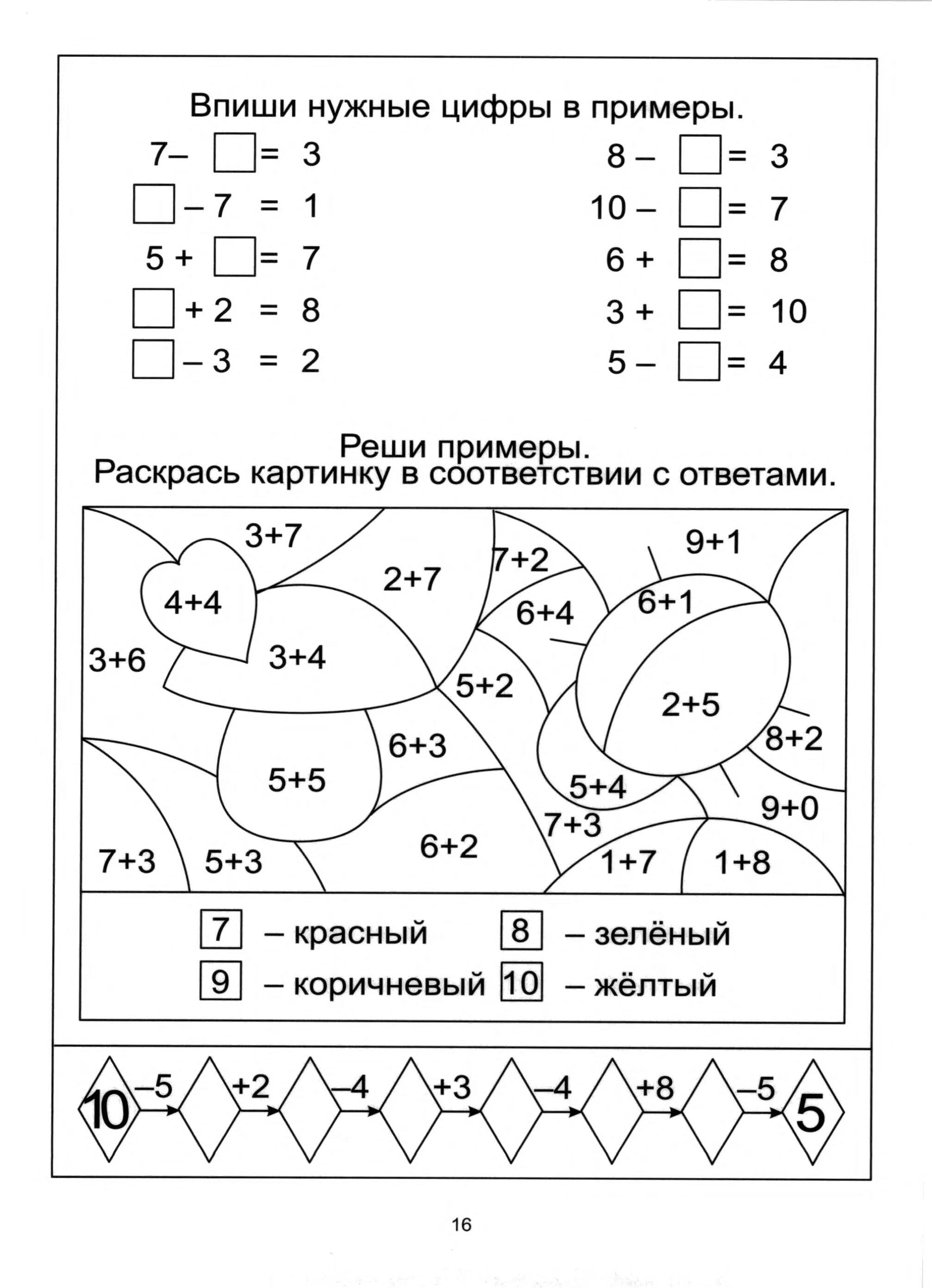 Математика 1 класс задания до 20. Задания для дошкольников по математике 6-7 лет решение примеров. Задания для дошкольников примеры в пределах 10. Задания по математике решение примеров для дошкольников. Примерыля дошкольников.