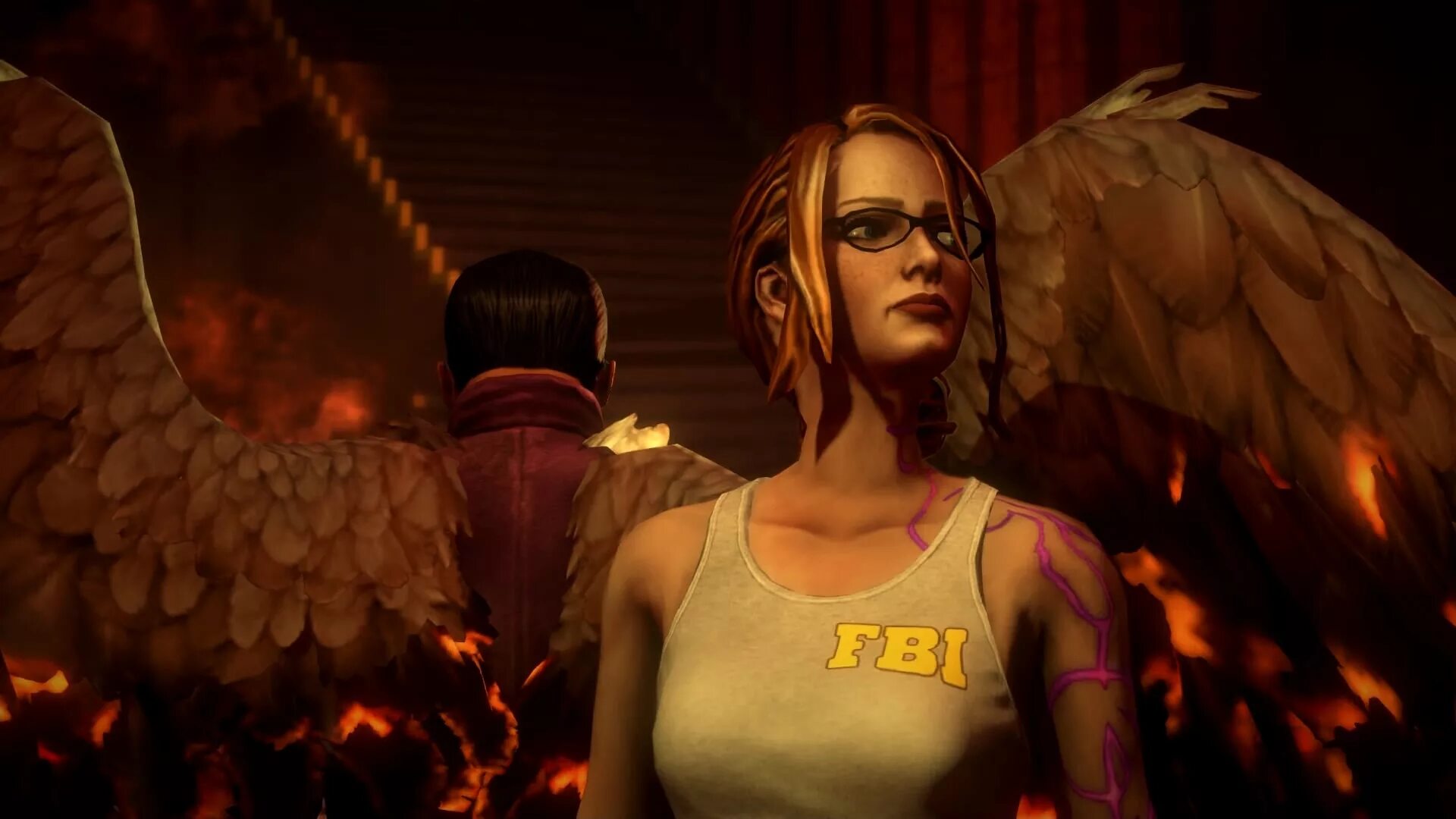 Saints row got out. Saints row: gat out of hell. кинзи кенсингтон saints row gat out of hell. saints row 4 gat out of hell. saints row gat out of hell kinzie.