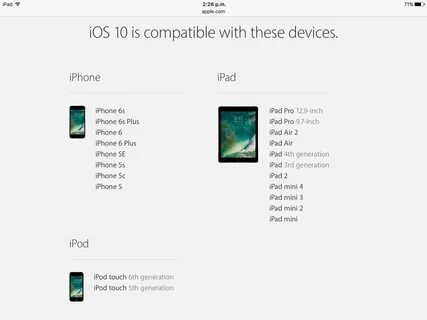 Ipad 3 последний ios