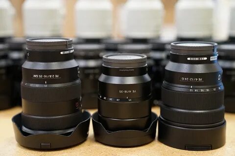 Объективы sony gm