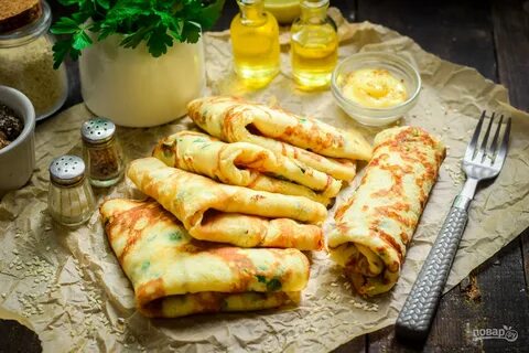 Блинчики с картошкой рецепт
