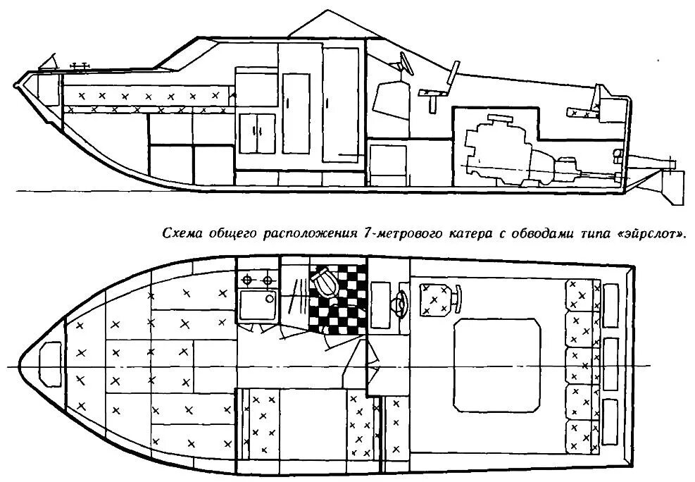 Расположения судна. Разъездной катер 21960 чертеж. обводы катера аквалайн 170. схема катера. чертеж общего расположения судна.