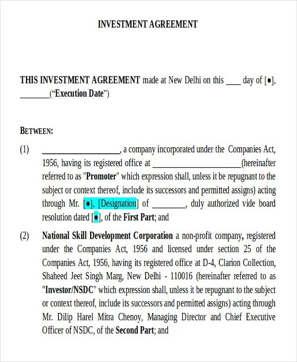 Investment agreement. Investment agreement. Investment agreement. Investment agreement sample. Term sheet кредитная сделка.