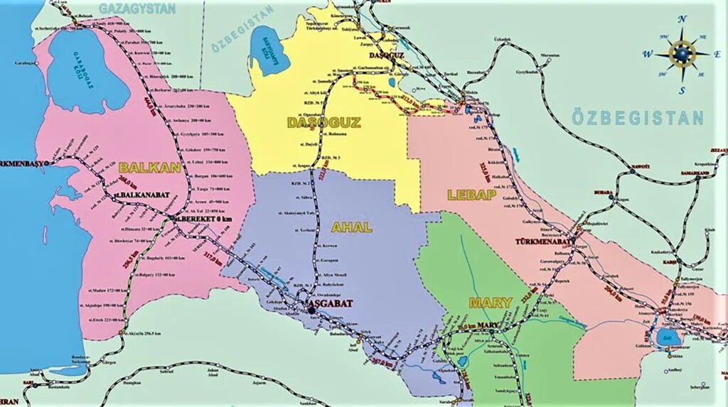 Железные дороги Туркмении карта. Карта ЖД Туркмении. Карта ЖД дорог Туркмении. Схема железных дорог Туркмении.