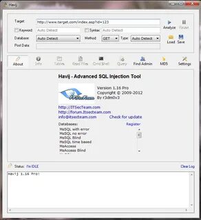 Detect tool