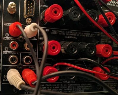 Rca подключение сабвуфера