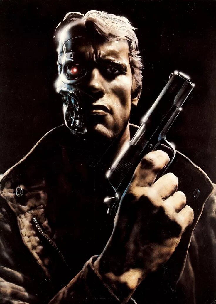 Terminator v. Лэнс Хенриксен Терминатор.