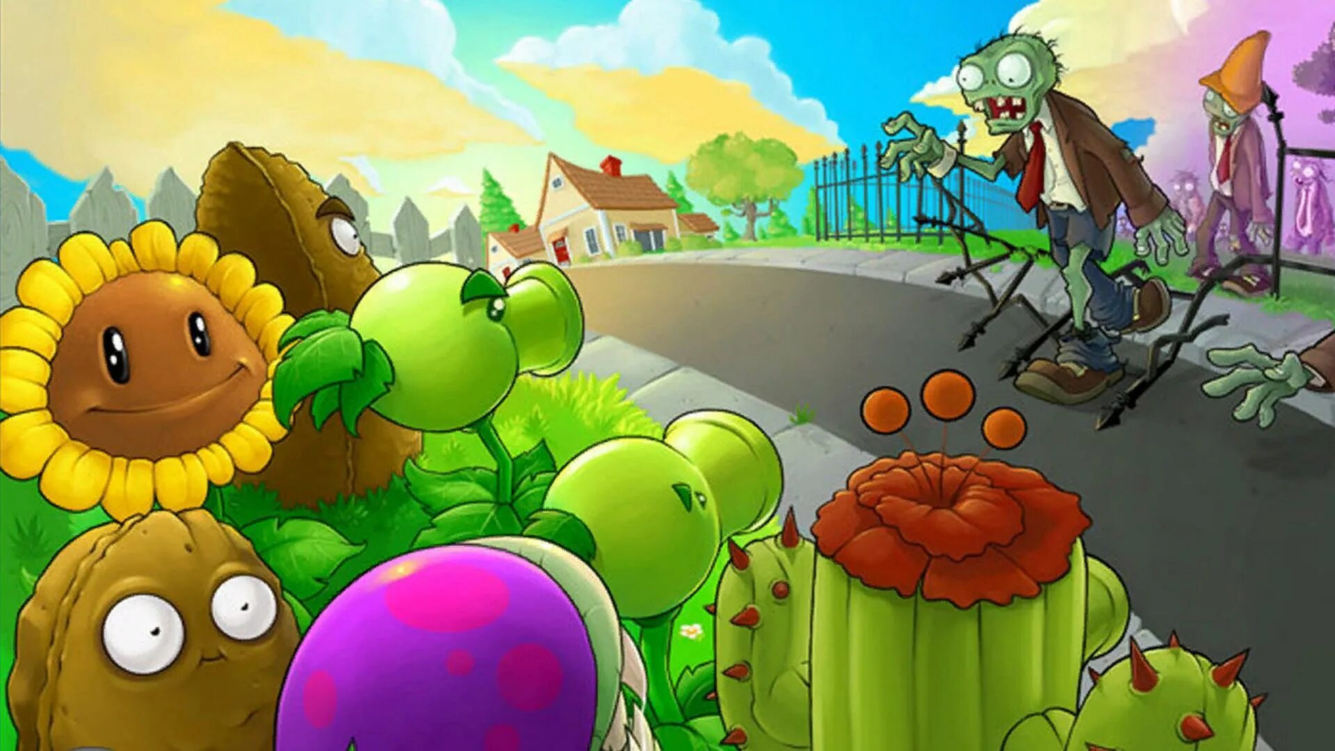 Играть игру растения. Plants vs. Zombies 1 часть. Зомби против растений GOTY Edition. Тауэр дефенс растения против зомби. Растения против зомби Зернопульта.