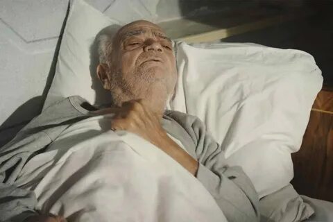 Человек в агонии перед смертью