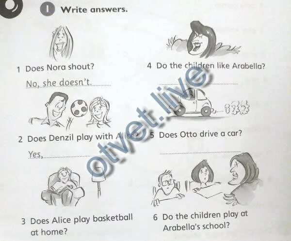 She doesn t the answer. Do the children like Arabella. Do you draw pictures 4 класс английский язык. Would like 2 класс упражнения Комарова. Do you draw pictures 4 класс Комарова.