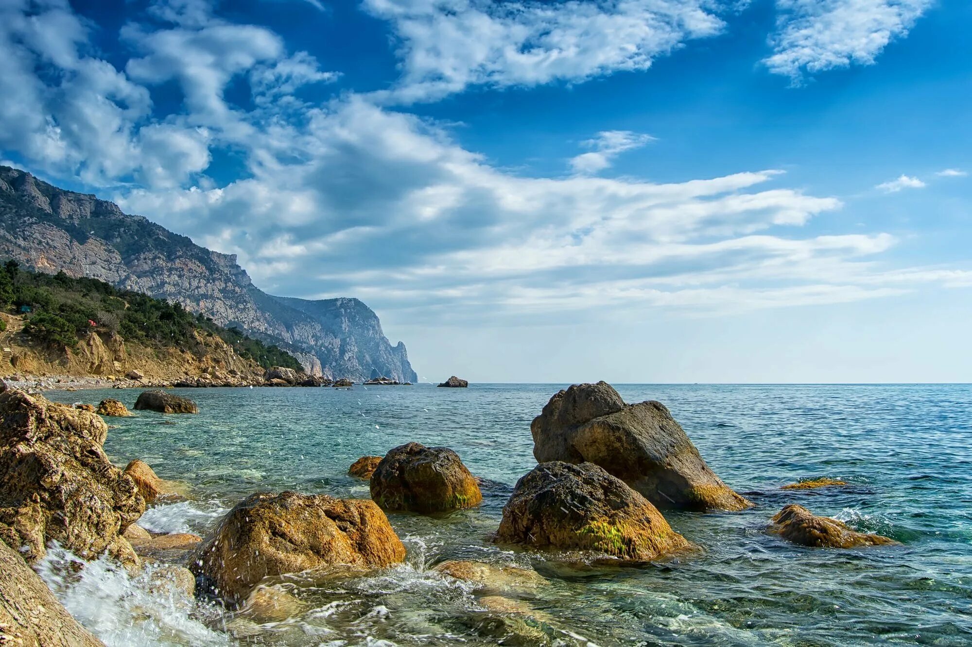 Красивое море крым. ЮБК Южный берег Крыма. Крымский полуостров Гурзуф. Фиолент мыс Айя. Мыс Айя Севастополь.