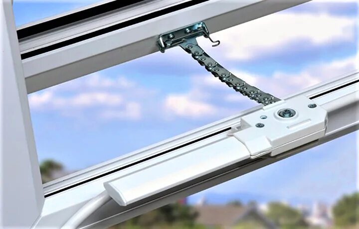 Проветриватель для пластиковых окон. Электропривод фрамужный giesse. Цепной привод для окон geze. Электропривод для пластиковых окон. Тбм автоматика для окон и фрамуг.