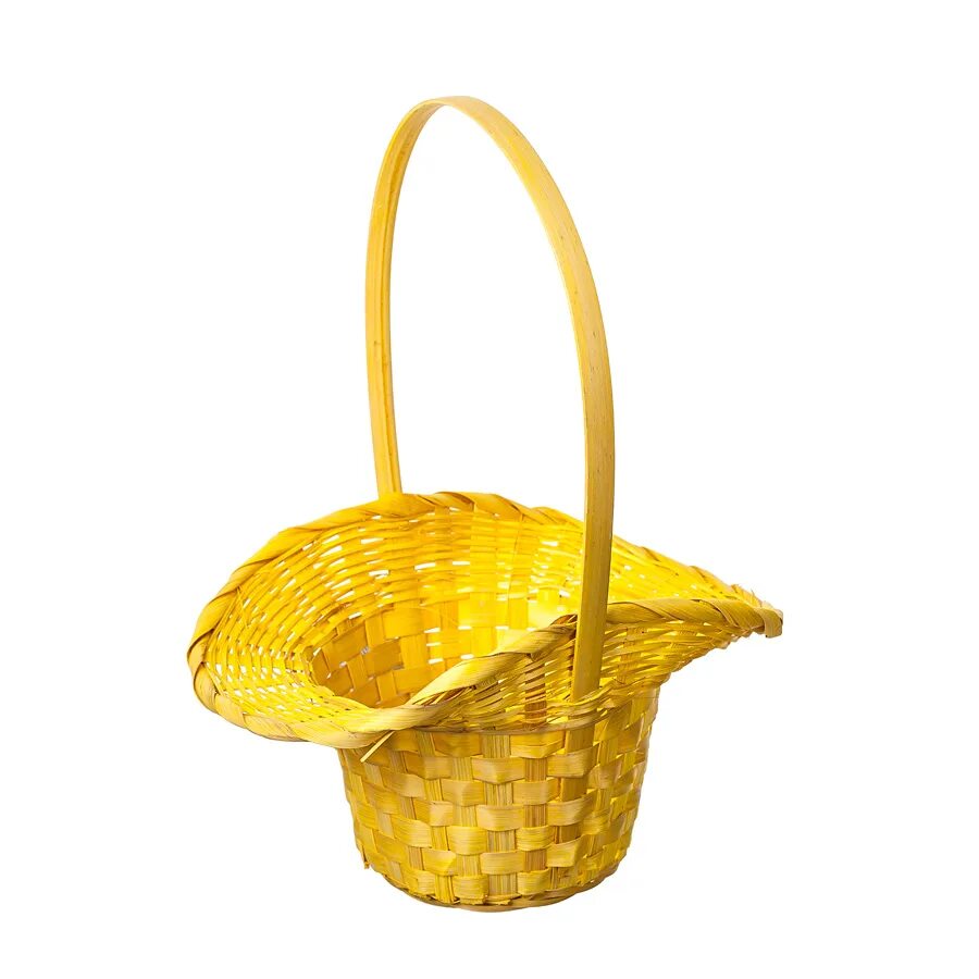 Корзина шляпа. Корзина плетеная (бамбук), d21xh10 нн36см желтый. Корзина шляпа бамбук. Корзина шляпа бамбук желтая.