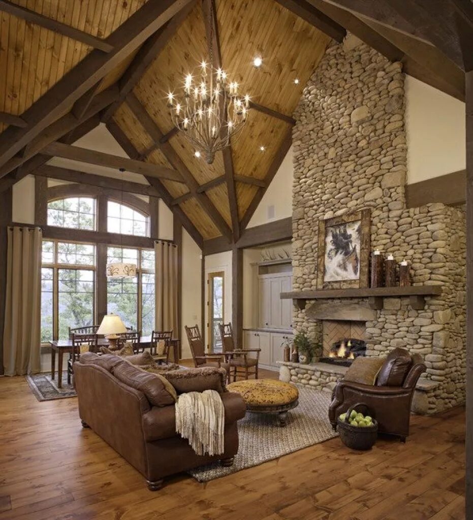 I like how the room is very open and connected to the kitchen also like the stai