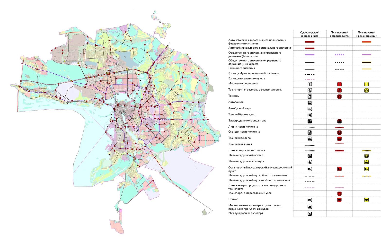 Генплан Казани до 2035 года карта. Генеральный план Казани 2035. Генеральный план автодорог Казани. Генплан застройки Казани до 2025 года.