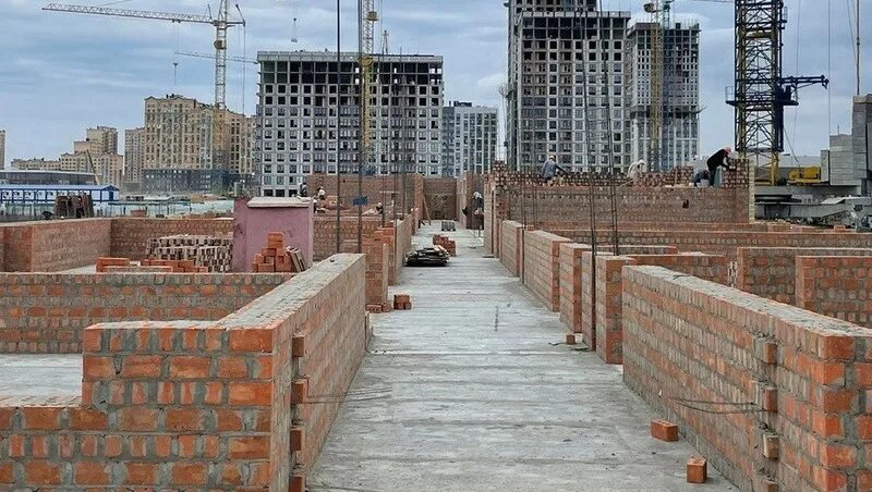 Ставрополь строится. Новая школа в ставрополе на зеленой роще. строительство в ставрополе. основа ставрополь, российский пр. фото.