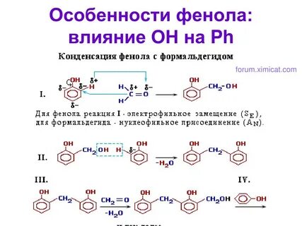 Уравнение реакции формальдегида