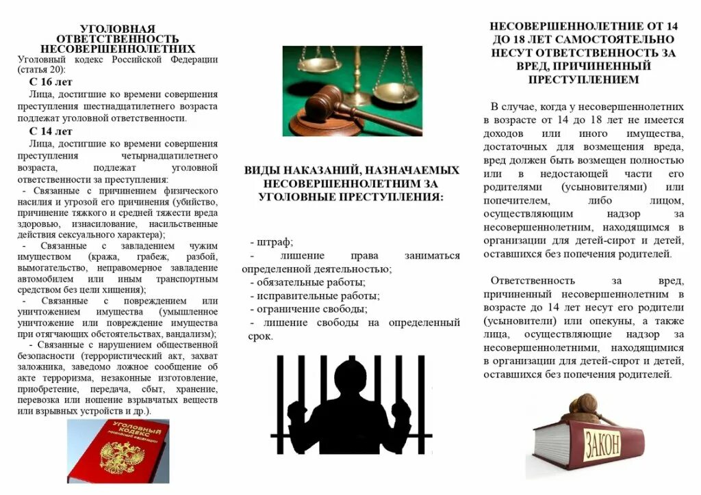 Итоговый проект уголовная ответственность несовершеннолетних скачать Административная ответственность несовершеннолетних.