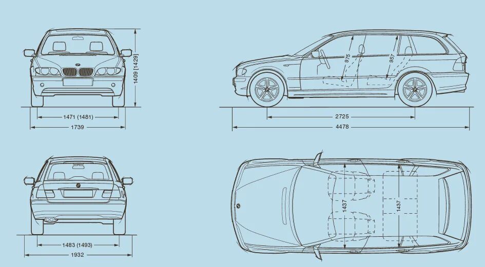 Размеры бмв е36. BMW e46 габариты. БМВ 3 е46 габариты. БМВ 5 е39 габариты. BMW e39 габариты.