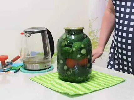 Маринованные хрустящие огурцы с 9 процентным уксусом