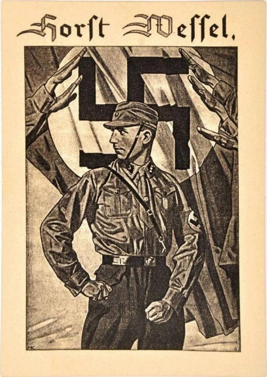 Песнь весселя. Хорст вессел. ганса хорст вессел. песня хорста весселя.