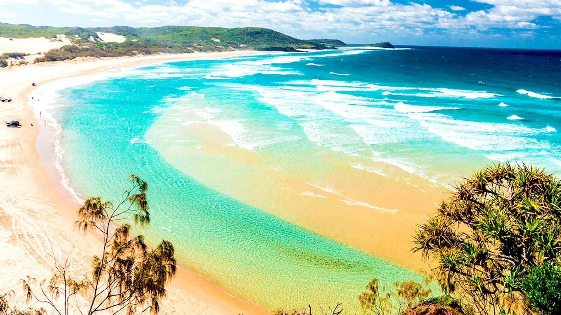 Красивые дикие пляжи. Остров Фрейзер Австралия. Песчаный остров Фрейзер в Австралии. Остров Фрейзер, Квинсленд, Австралия. Остров Фрейзер (Восточное побережье Австралии).
