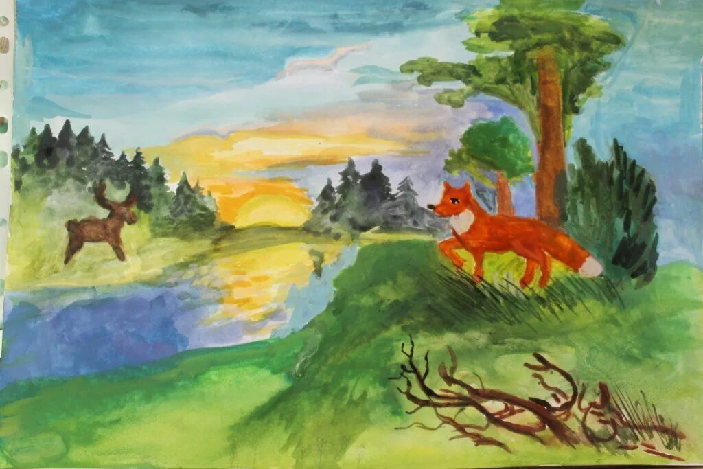 Рисунок заповедник
