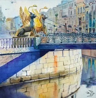 Петербург рисунок